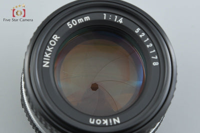 [Used] Nikon Ai-S NIKKOR 50mm f/1.4