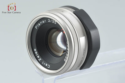 【中古】CONTAX コンタックス Carl Zeiss Planar 35mm f/2 T*