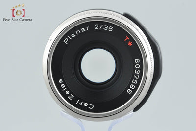 【中古】CONTAX コンタックス Carl Zeiss Planar 35mm f/2 T*