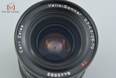 【中古】CONTAX コンタックス Carl Zeiss Vario-Sonnar 28-70mm f/3.5-4.5 T* MMJ