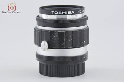 [Used] Tokyo Kogaku TOPCON Topcon TOPCOR-S 50mm f/2 L39 Leica Screw Mount