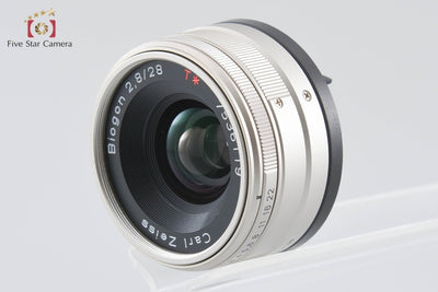 【中古】CONTAX コンタックス Carl Zeiss Biogon 28mm f/2.8 T*