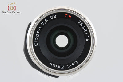 【中古】CONTAX コンタックス Carl Zeiss Biogon 28mm f/2.8 T*