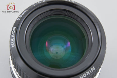 [Used] Nikon Ai NIKKOR 28mm f/2.8