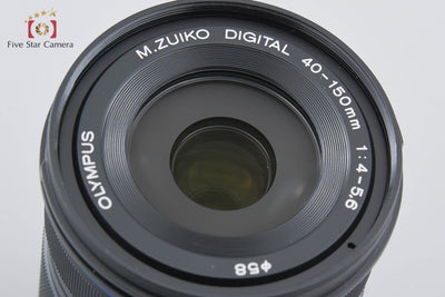 [Used] OLYMPUS M.ZUIKO DIGITAL ED 40-150mm f/4-5.6 R Black