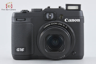 [Used] Canon PowerShot G16 Digital Compact Camera