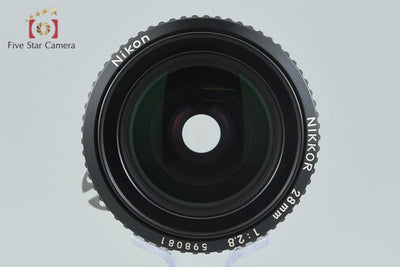[Used] Nikon Ai NIKKOR 28mm f/2.8