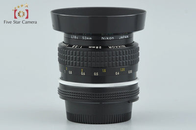 [Used] Nikon Ai NIKKOR 28mm f/2.8