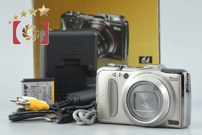 [Used] FUJIFILM FinePix F550EXR Champagne Gold Compact Digital Camera with Original Box