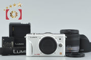 [Used] Panasonic LUMIX DMC-GF2 White + LUMIX G VARIO 14-42mm f/3.5-5.6 ASPH. MEGA O.I.S. H-FS014042