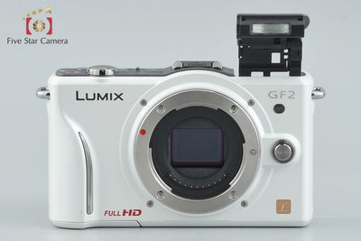 [Used] Panasonic LUMIX DMC-GF2 White + LUMIX G VARIO 14-42mm f/3.5-5.6 ASPH. MEGA O.I.S. H-FS014042