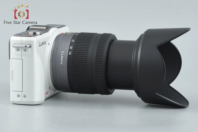 [Used] Panasonic LUMIX DMC-GF2 White + LUMIX G VARIO 14-42mm f/3.5-5.6 ASPH. MEGA O.I.S. H-FS014042