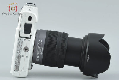 [Used] Panasonic LUMIX DMC-GF2 White + LUMIX G VARIO 14-42mm f/3.5-5.6 ASPH. MEGA O.I.S. H-FS014042