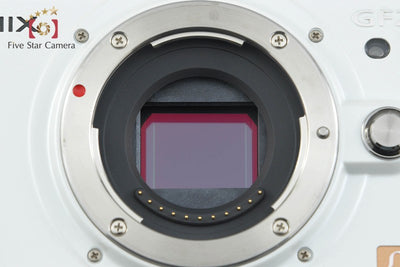 [Used] Panasonic LUMIX DMC-GF2 White + LUMIX G VARIO 14-42mm f/3.5-5.6 ASPH. MEGA O.I.S. H-FS014042