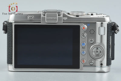 [Used] Olympus PEN E-P3 Silver Lens Kit, Very Low Shutter Count