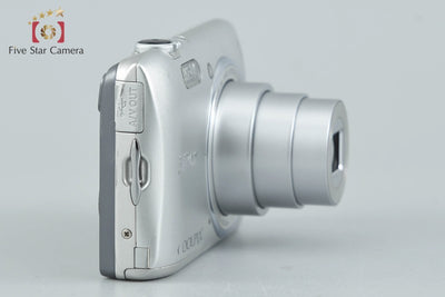 [Used] Nikon COOLPIX S3600 Crystal Silver Compact Digital Camera
