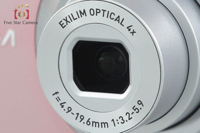 [Used] CASIO Casio EXILIM EX-Z370 Pink Compact Digital Camera with Original Box