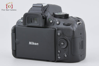 [Used] Nikon D5200 18-55 VR Lens Kit Black