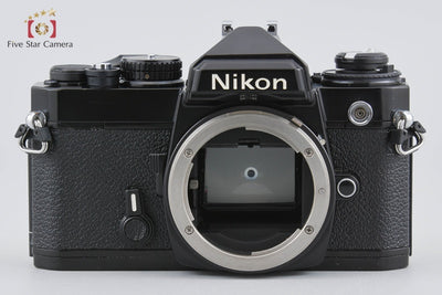 [Used] Nikon FE Black Film SLR Camera