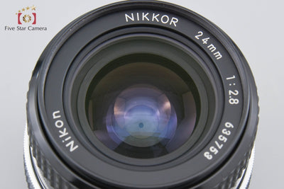 Used] Nikon Nikkor Ai-s 24mm f/2.8