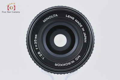 [Used] MINOLTA MD W.ROKKOR 35mm f/2.8