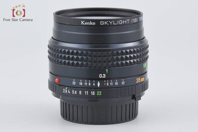 [Used] MINOLTA MD W.ROKKOR 35mm f/2.8