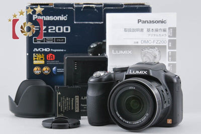 Used: Panasonic LUMIX DMC-FZ200 Compact Digital Camera with Original Box