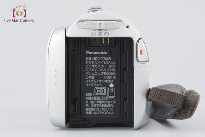 Used: Panasonic HDC-TM45 Clear White Digital HD Camcorder