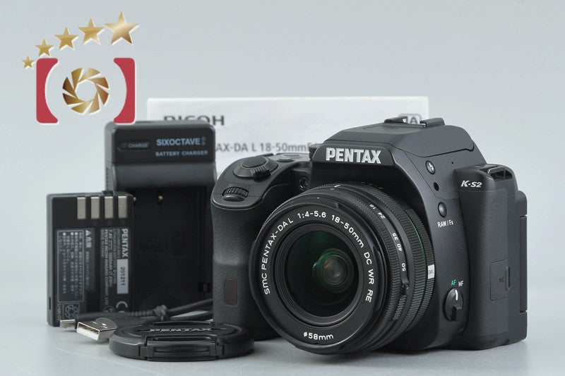 [Used] PENTAX Pentax K-S2 18-50 Lens Kit Black