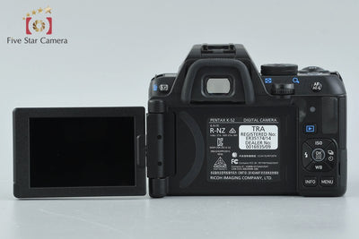[Used] PENTAX Pentax K-S2 18-50 Lens Kit Black