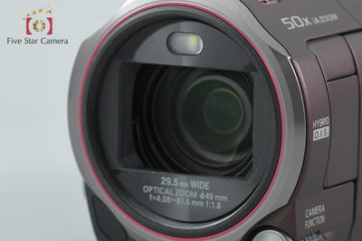 [Used] Panasonic HC-W850M Brown Digital High Vision Video Camera
