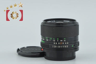 [Used] Canon New FD 35mm f/2
