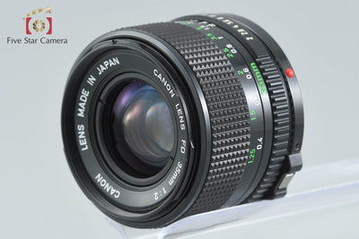 [Used] Canon New FD 35mm f/2