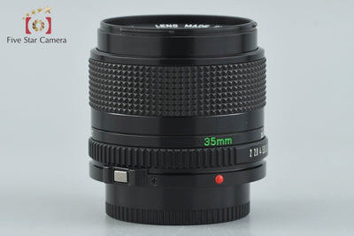[Used] Canon New FD 35mm f/2