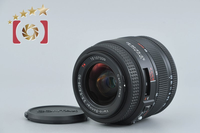 【中古】CONTAX コンタックス Carl Zeiss Vario-Sonnar 28-80mm f/3.5-5.6 T* Nマウント