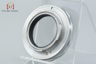 [Used] SHOTEN LM-SE MACRO EX Leica M Lens to Sony E-mount Adapter Silver