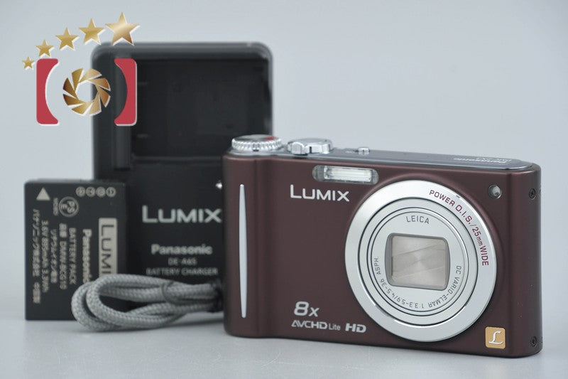 【中古】Panasonic パナソニック LUMIX DMC-ZX3 ブラウン コンパクトデジタルカメラ