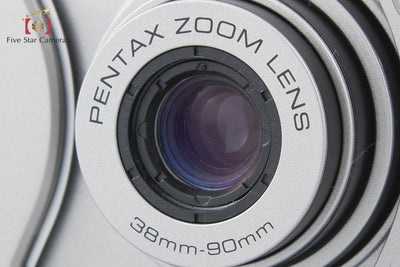 [Used] PENTAX Pentax ESPIO 90MC Silver Compact Film Camera