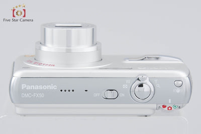 [Used] Panasonic LUMIX DMC-FX50 Silky Silver Compact Digital Camera
