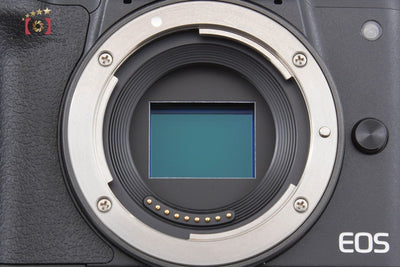 [Used] Canon EOS Kiss M Double Zoom Kit Black