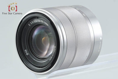 [Used] SONY E 18-55mm f/3.5-5.6 OSS SEL1855 Silver