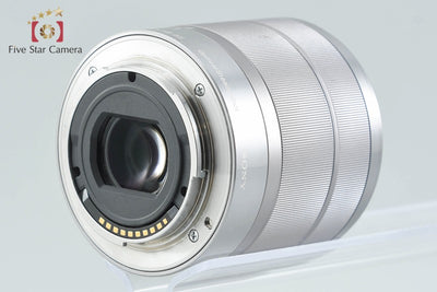 [Used] SONY E 18-55mm f/3.5-5.6 OSS SEL1855 Silver