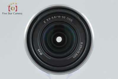 [Used] SONY E 18-55mm f/3.5-5.6 OSS SEL1855 Silver