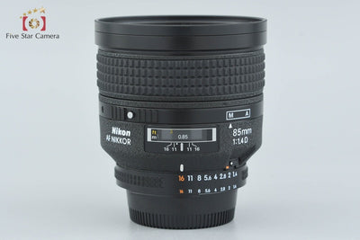 [Used] Nikon AF NIKKOR 85mm f/1.4 D