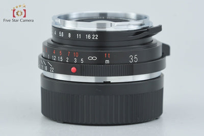 【Used】 Voigtlander COLOR-SKOPAR 35mm f/2.5 Leica M-mount