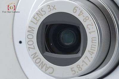 [Used] Canon IXY Digital 70 Silver Compact Digital Camera