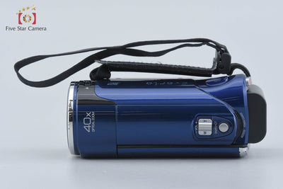 [Used] JVC Kenwood Everio GZ-HM670-A Royal Blue Digital Video Camera