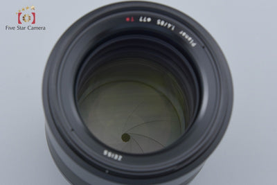 [Used] Carl Zeiss Milvus 85mm f/1.4 ZF.2 T* for Nikon with original box