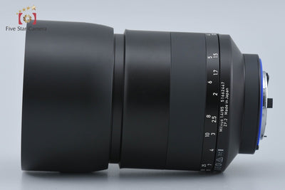 [Used] Carl Zeiss Milvus 85mm f/1.4 ZF.2 T* for Nikon with original box