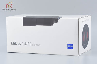 [Used] Carl Zeiss Milvus 85mm f/1.4 ZF.2 T* for Nikon with original box